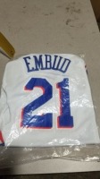 NBA 76ers Jersey #21 Joel Embid (LG) (Each)