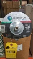 Matheson 7" x 1/8" Cut Grinding Wheels