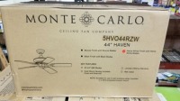 Monte Carlo 44" Ceiling Fans M#5HV
