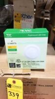 LED Dimmable 4" 11 Watt Thin LED Disk