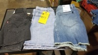 Asst Women's Shorts / Levis, Lees, Joes, 27" - 31" - 29" (Pair)