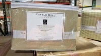 Queen Bed Sheets (Taupe) 1000 Thread Count Egyptian Cotton