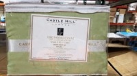 Queen Bed Sheets (Celadon) 1000 Thread Count Egyptian Cotton