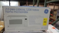 G.E. Microwave Oven (White) 2.0 cu ft