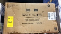 G.E. Microwave Oven (S.S. & Black) 1.6 cu ft