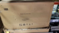 36" Wall Hung Vanity Cabinet w/ Sink Top (Gloss White)