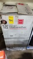 RCA 18" Portable Dishwasher (RDW1809-B-White)