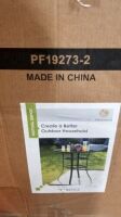 Patio Festival Outdoor Table 31.3 x 31.3 x 40.2 #PF19273-2