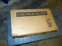 U.S. Traveler Rolling Suit Case 2pc (Forza Navy)
