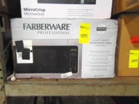 Farberware Microwave Oven 2.2 cu ft. (Black & Stainless Steel)