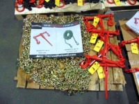 Great Bear Ratchet Binder & 3/8" 20' G70 Chain w/ 2 Chains (Set) (Unused)