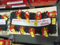 Unused 5/16" 7' G80 Chain Sling Double