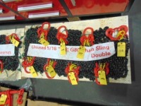 Unused 5/16" 7' G80 Chain Sling Double