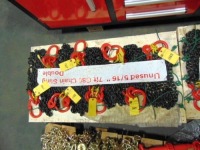 Unused 5/16" 7' G80 Chain Sling Double