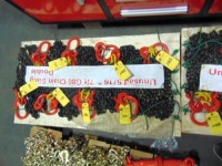 Unused 5/16" 7' G80 Chain Sling Double