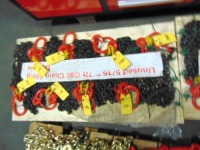 Unused 5/16" 7' G80 Chain Sling Double