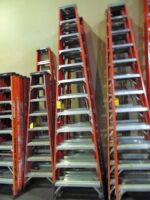 Werner 12' Fiberglass A Frame Ladder