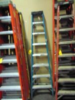 Werner 8' Fiberglass A Frame Ladder