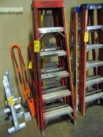 Assorted 6' Fiberglass A Frame Ladder