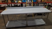 30" x 8' S.S. Prep Table