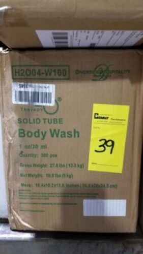 Body Wash 1 oz Tubes (300/Case)