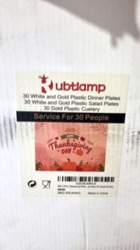 30-Plastic Thanksgiving Place Settings