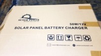 Solar Panel Battery Charger 50w/12v