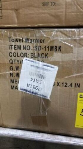 Towel Warmer (SD-11MBK) (Black)