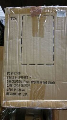 Elise Lamp Base/Shade