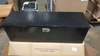 Vevor 4' x 15" Tool Box (Diamond Plate) (Black)
