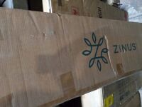 Suzanne King Size Bed Frame / Wood & Metal