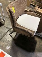 (Slight Damage) Hampton Bay Melrose Park Chairs w/Cushions (Open Box)