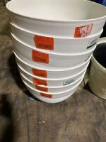Decatur 20" Starlight White Resin Planter (Open Box)