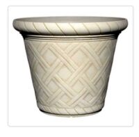 Assorted Decorative Resin Planters 22" & 18"