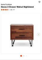 Acme Furniture Deoss Walnut Night Stand