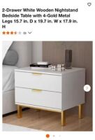 White Cabinet Night Stand