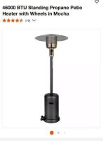 Outdoor Patio Heater Mocha