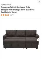 Perry Modern Sectional/Sofa w/Storage Chaise