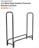 Firewood Log Rack (4' (12"))