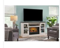 58" Media Console Infrared Electric Fireplace