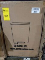 13 Gallon S.S. Trash Can (TC-ST13-SS)