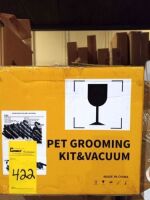 Geoorood Pet Grooming Kit and Vacuum (GI) (Open Box)