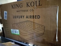 Queen Luxury Air Bed, King Coil