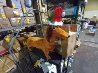 22" Dachsund w/ Both Halloween & Xmas Hat / Scarf / Cloak