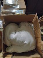 Queen Bed Comforter (White) (Open Box)