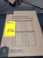 4pc Air Tight Food Storage Container (Set)