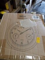 BEW Outdoor Clock 18"