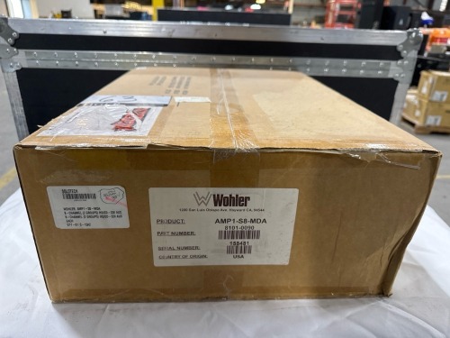 Wohler 8-Channel Audio Monitor (NIB)