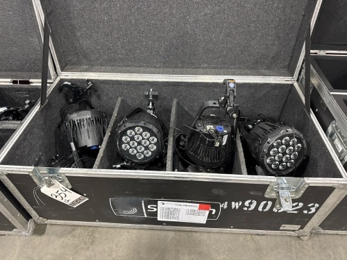 Colorado 1TRI Tour LED Wash Lights w/ Case
