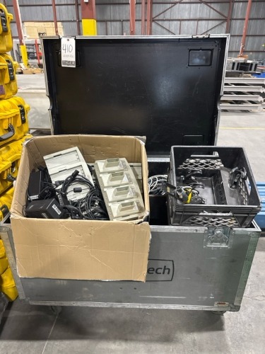 Road Case w/ Cables, Brackets & Chargers